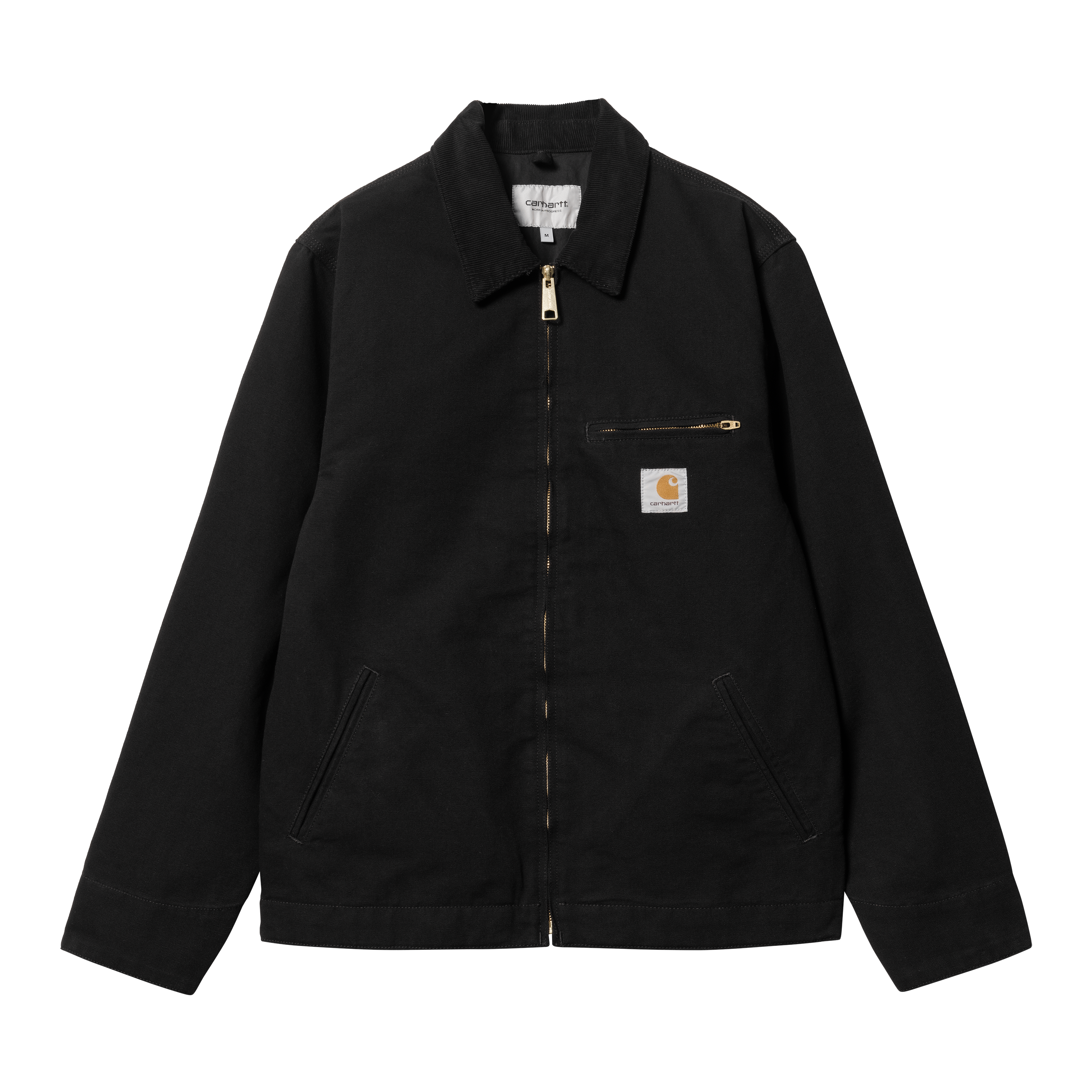 Carhartt WIP Detroit Jacket (Summer) in Schwarz