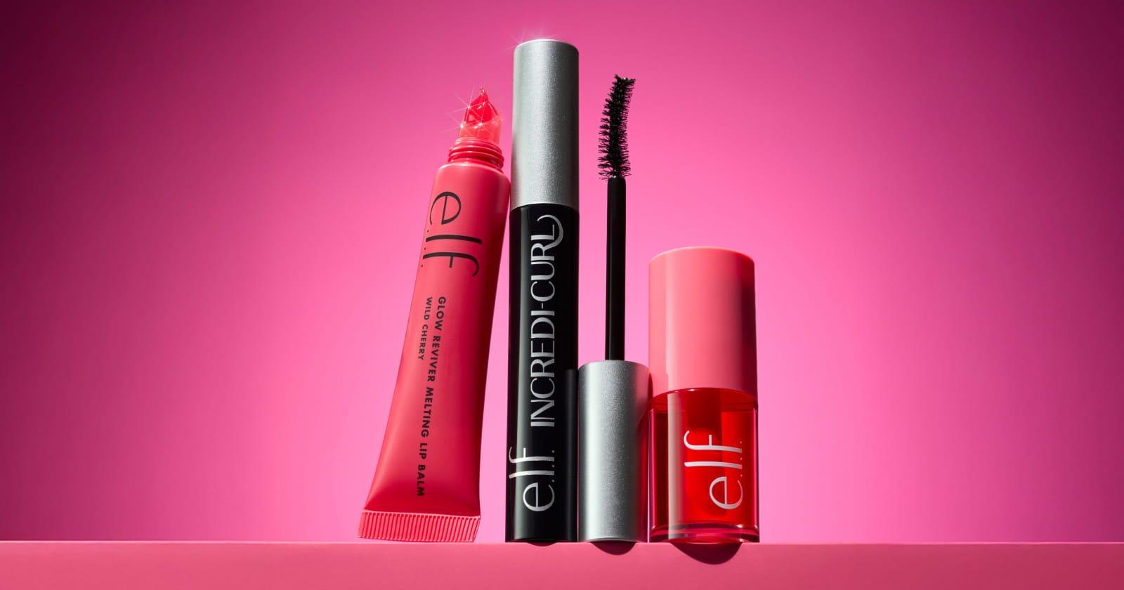 New arrivals including e.l.f. Glow Reviver Melting Lip Balm and Incredicurl