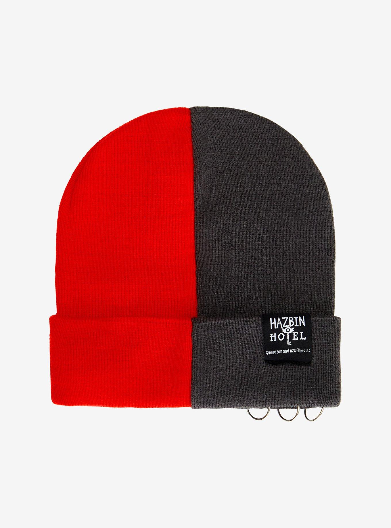 Hazbin Hotel Charlie & Vaggie Split Beanie, , hi-res