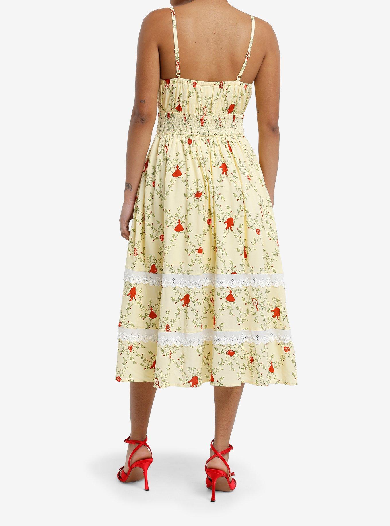 Disney Beauty And The Beast Belle Icons Smock Dress, , hi-res