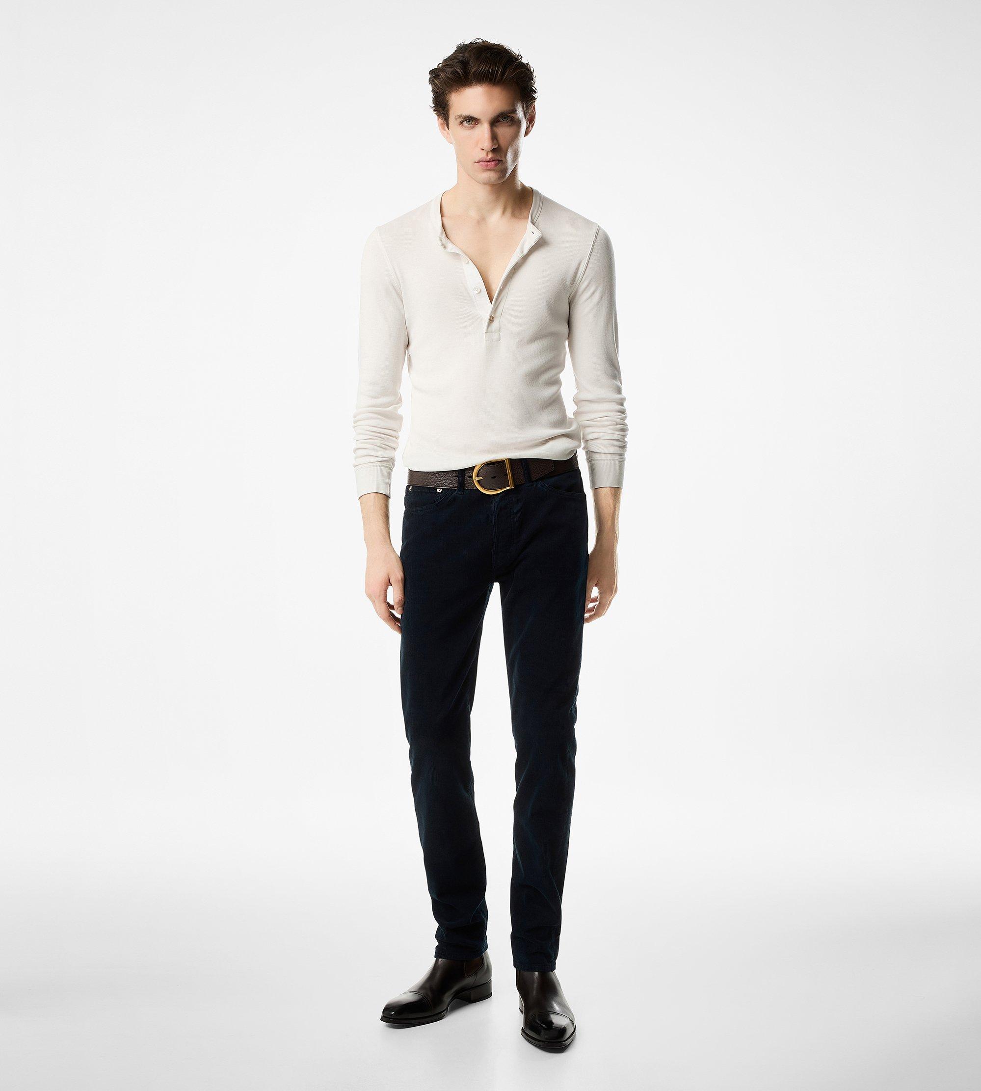 12 WAVES CORD STANDARD FIT DENIM