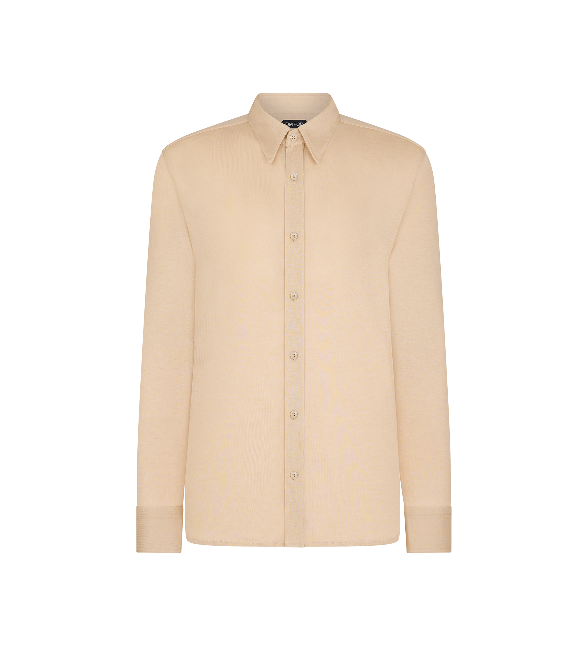 SHEER SILK SHIRT