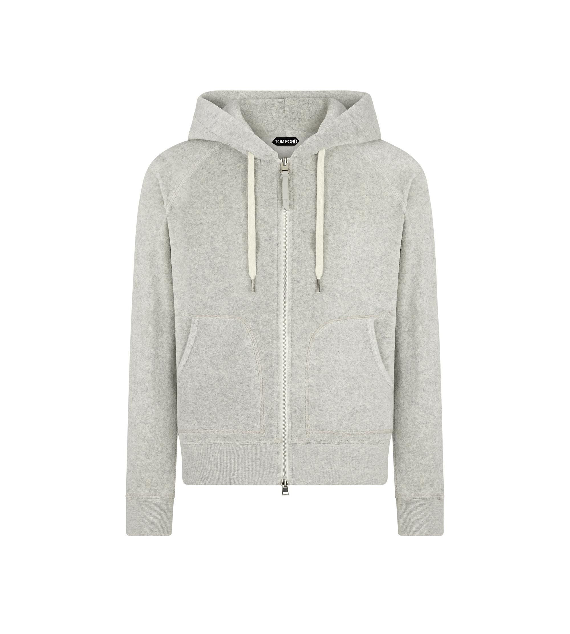 TOWELLING ZIP HOODIE
